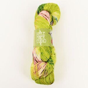 Apple Fiber Studio McIntosh Yarn Fingering Weight Alpaca Merino Mossy Lawn